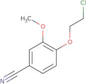 4-(2-Chloroethoxy)-3-methoxybenzonitrile
