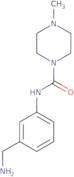 N-[3-(Aminomethyl)phenyl]-4-methylpiperazine-1-carboxamide