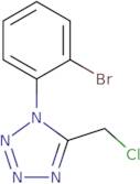 1-(2-Bromophenyl)-5-(chloromethyl)-1H-1,2,3,4-tetrazole