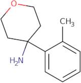 4-(2-Methylphenyl)oxan-4-amine