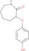 3-(4-Hydroxyphenoxy)azepan-2-one