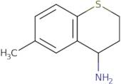 6-Methyl-3,4-dihydro-2H-1-benzothiopyran-4-amine