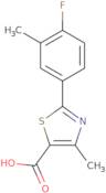 2-(4-Fluoro-3-methylphenyl)-4-methylthiazole-5-carboxylic acid