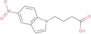 4-(5-Nitro-1H-indol-1-yl)butanoic acid