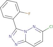 6-Chloro-3-(2-fluorophenyl)-[1,2,4]triazolo[4,3-b]pyridazine