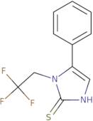 5-Phenyl-1-(2,2,2-trifluoroethyl)-1H-imidazole-2-thiol