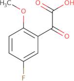 2-(5-Fluoro-2-methoxyphenyl)-2-oxoacetic acid