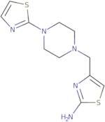 4-{[4-(1,3-Thiazol-2-yl)piperazin-1-yl]methyl}-1,3-thiazol-2-amine