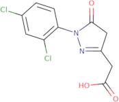 2-[1-(2,4-Dichlorophenyl)-5-oxo-4,5-dihydro-1H-pyrazol-3-yl]acetic acid