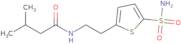 3-Methyl-N-[2-(5-sulfamoylthiophen-2-yl)ethyl]butanamide