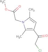 Methyl 2-[3-(2-chloroacetyl)-2,5-dimethyl-1H-pyrrol-1-yl]acetate