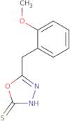 5-[(2-Methoxyphenyl)methyl]-1,3,4-oxadiazole-2-thiol