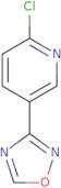 2-Chloro-5-(1,2,4-oxadiazol-3-yl)pyridine