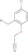 2-[2-(Bromomethyl)-4-chlorophenoxy]acetonitrile