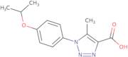 5-Methyl-1-[4-(propan-2-yloxy)phenyl]-1H-1,2,3-triazole-4-carboxylic acid