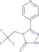 5-(Pyridin-4-yl)-4-(2,2,2-trifluoroethyl)-4H-1,2,4-triazole-3-thiol