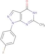 1-(4-Fluorophenyl)-6-methyl-1H,4H,5H-pyrazolo[3,4-d]pyrimidin-4-one