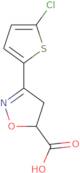 3-(5-Chlorothiophen-2-yl)-4,5-dihydro-1,2-oxazole-5-carboxylic acid