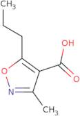 3-Methyl-5-propyl-1,2-oxazole-4-carboxylic Acid