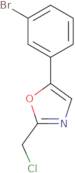 5-(3-Bromophenyl)-2-(chloromethyl)-1,3-oxazole