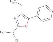 2-(1-Chloroethyl)-4-ethyl-5-phenyl-1,3-oxazole