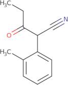 2-(2-Methylphenyl)-3-oxopentanenitrile