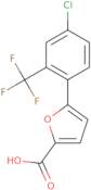 5-[4-Chloro-2-(trifluoromethyl)phenyl]-2-furancarboxylic acid