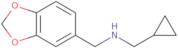 (1,3-Dioxaindan-5-ylmethyl)(cyclopropylmethyl)amine