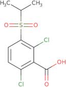 2,6-Dichloro-3-propan-2-ylsulfonylbenzoic acid