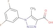 1-(3,5-Difluorophenyl)-5-methyl-1H-1,2,3-triazole-4-carboxylic acid