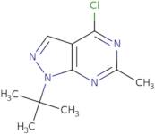 1-tert-Butyl-4-chloro-6-methyl-1H-pyrazolo[3,4-d]pyrimidine