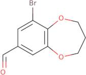 9-Bromo-3,4-dihydro-2H-1,5-benzodioxepine-7-carbaldehyde