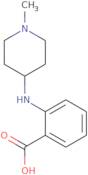 2-[(1-Methylpiperidin-4-yl)amino]benzoic acid