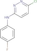 6-Chloro-N-(4-fluorophenyl)pyridazin-3-amine