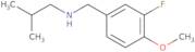 [(3-Fluoro-4-methoxyphenyl)methyl](2-methylpropyl)amine