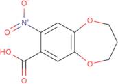 8-Nitro-3,4-dihydro-2H-1,5-benzodioxepine-7-carboxylic acid