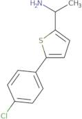 1-[5-(4-Chlorophenyl)thiophen-2-yl]ethan-1-amine