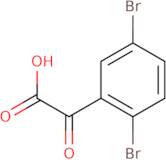 2-(2,5-dibromophenyl)-2-oxoacetic acid