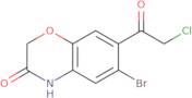 6-Bromo-7-(2-chloroacetyl)-3,4-dihydro-2H-1,4-benzoxazin-3-one