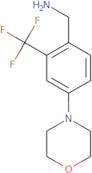 [4-(Morpholin-4-yl)-2-(trifluoromethyl)phenyl]methanamine