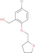 [5-Chloro-2-(oxolan-2-ylmethoxy)phenyl]methanol