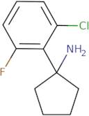 1-(2-Chloro-6-fluorophenyl)cyclopentan-1-amine