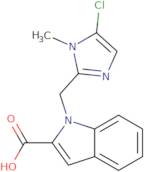 1-[(5-Chloro-1-methyl-1H-imidazol-2-yl)methyl]-1H-indole-2-carboxylic acid