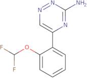 5-[2-(Difluoromethoxy)phenyl]-1,2,4-triazin-3-amine