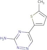 5-(5-Methylthiophen-2-yl)-1,2,4-triazin-3-amine