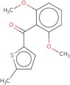 (2,6-Dimethoxyphenyl)(5-methylthiophen-2-yl)methanone