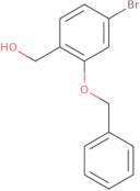 [2-(Benzyloxy)-4-bromophenyl]methanol