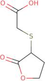 2-[(2-Oxooxolan-3-yl)sulfanyl]acetic acid