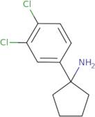 1-(3,4-Dichlorophenyl)cyclopentan-1-amine