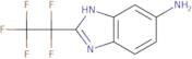 2-(Pentafluoroethyl)-1H-1,3-benzodiazol-5-amine